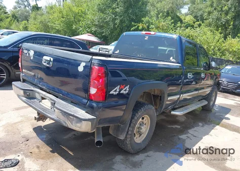 2006 Chevrolet Silverado 2500Hd Lt1 из США, поврежденный, VIN 1GCHK23D66F138588